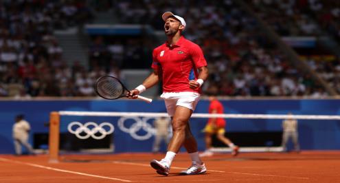 الأولى في تاريخه.. دجوكوفيتش يتوج بذهبية التنس في أولمبياد باريس